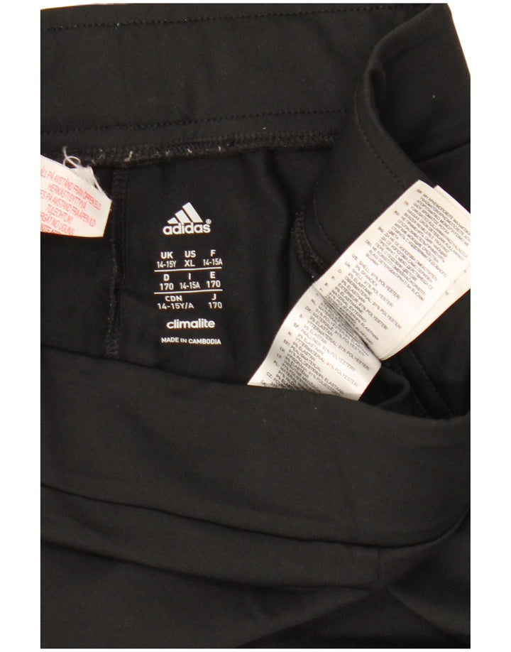 Leggings Adidas Climalite Bambina 14-15 Anni Poliestere Nero