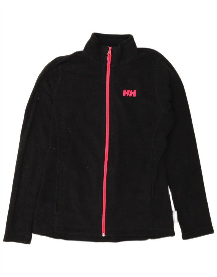Giacca in pile da donna Helly Hansen UK 16 grande poliestere nero
