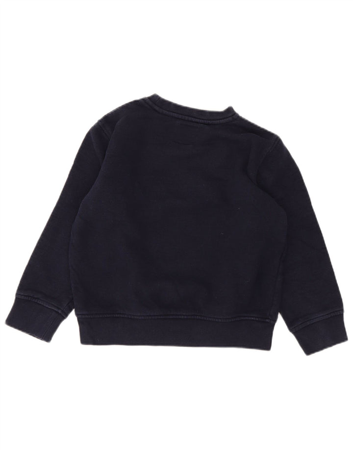 Felpa con vestibilità regolare grafica Think Pink per ragazzi 4-5 anni blu navy