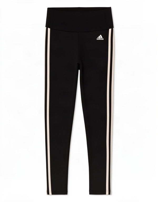 Leggings Adidas Aeroready da donna UK 8/10 Piccolo poliestere nero