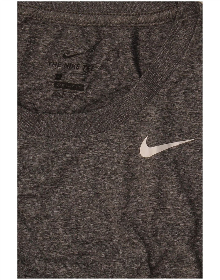 T-shirt Nike Dri Fit da uomo XL grigia chiazzata