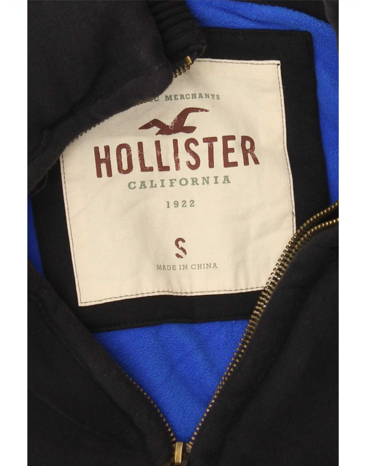 Giubbotto bomber da uomo Hollister UK 36 Small Blu Navy