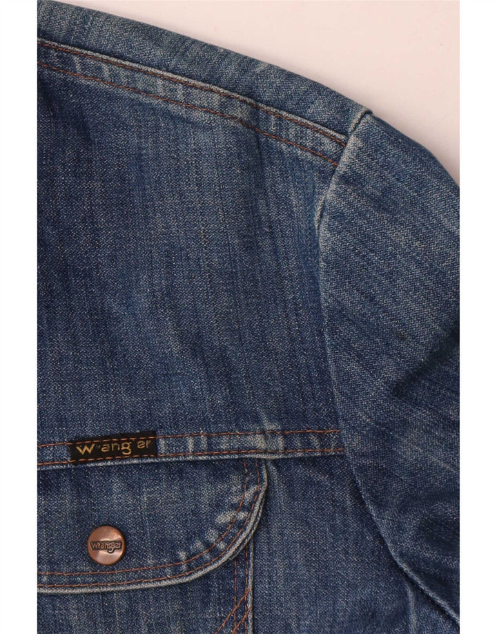 Giacca di jeans da uomo Wrangler UK 38 Blu medio
