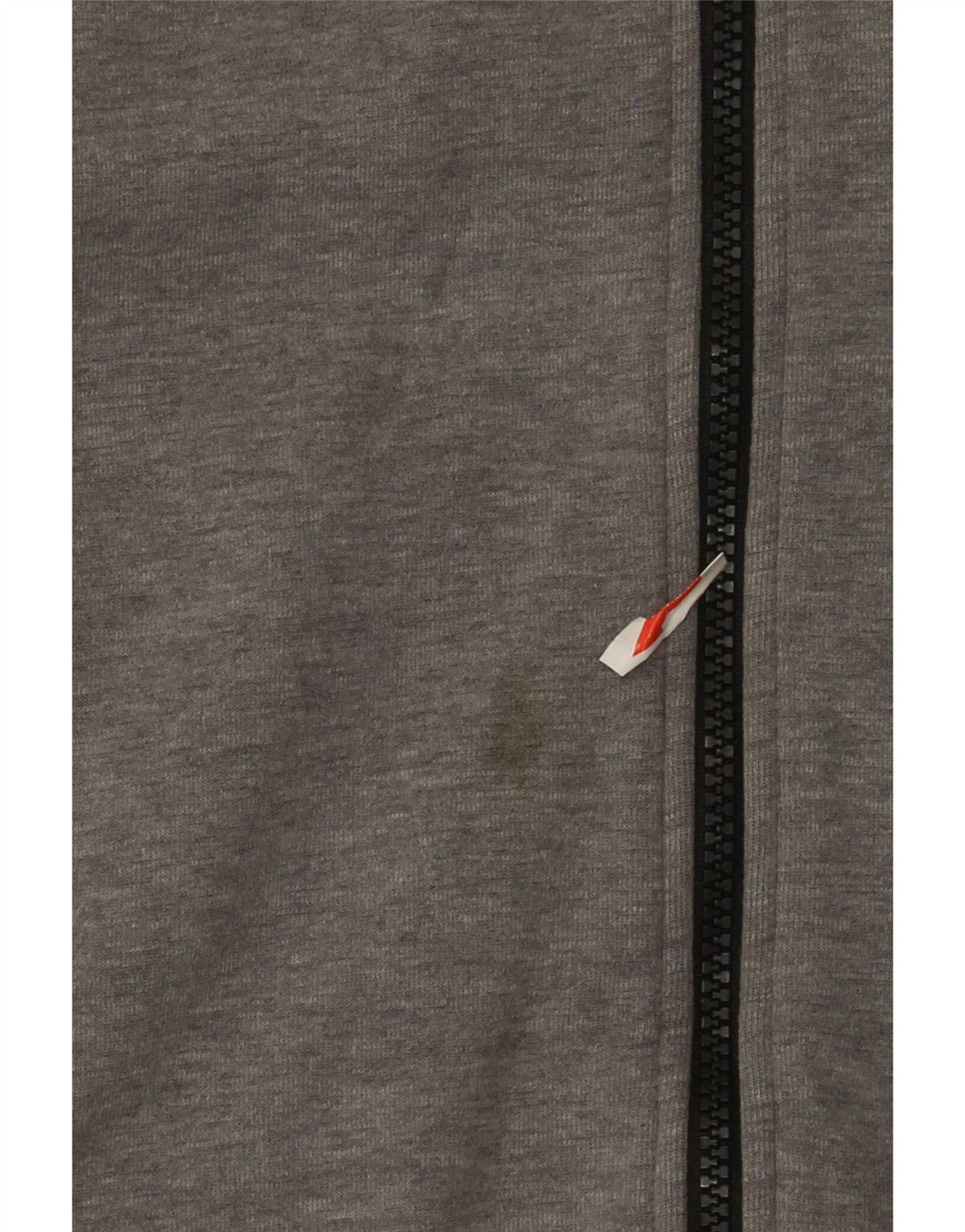 Felpa con cappuccio e zip Nike da uomo XL in cotone grigio