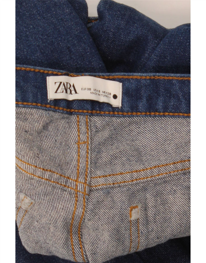 Jeans Bootcut da Donna ZARA EU 38 Small W28 L34 Blu