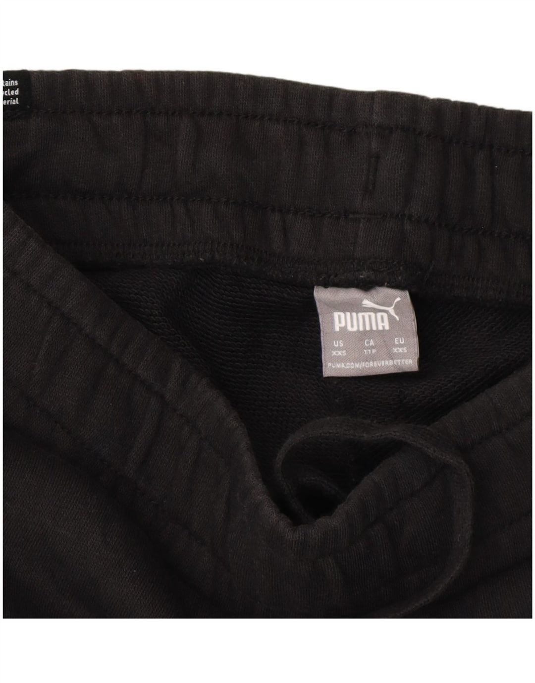 Pantaloni da tuta con grafica PUMA da donna Joggers UK 2 2XS Nero