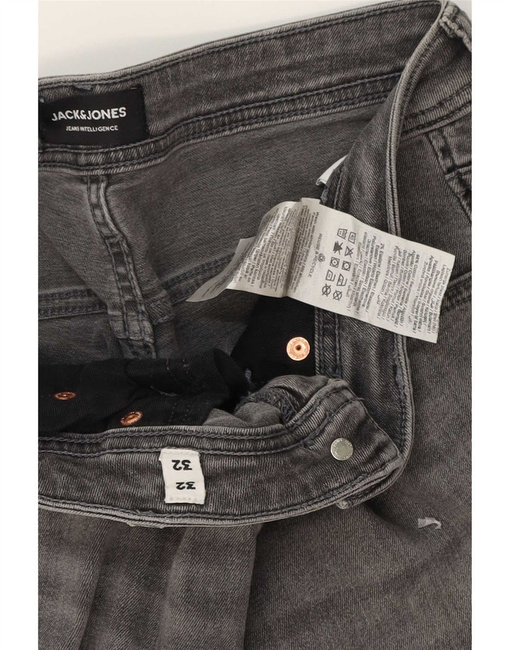 Jeans skinny Liam da uomo Jack & Jones W32 L32 cotone grigio