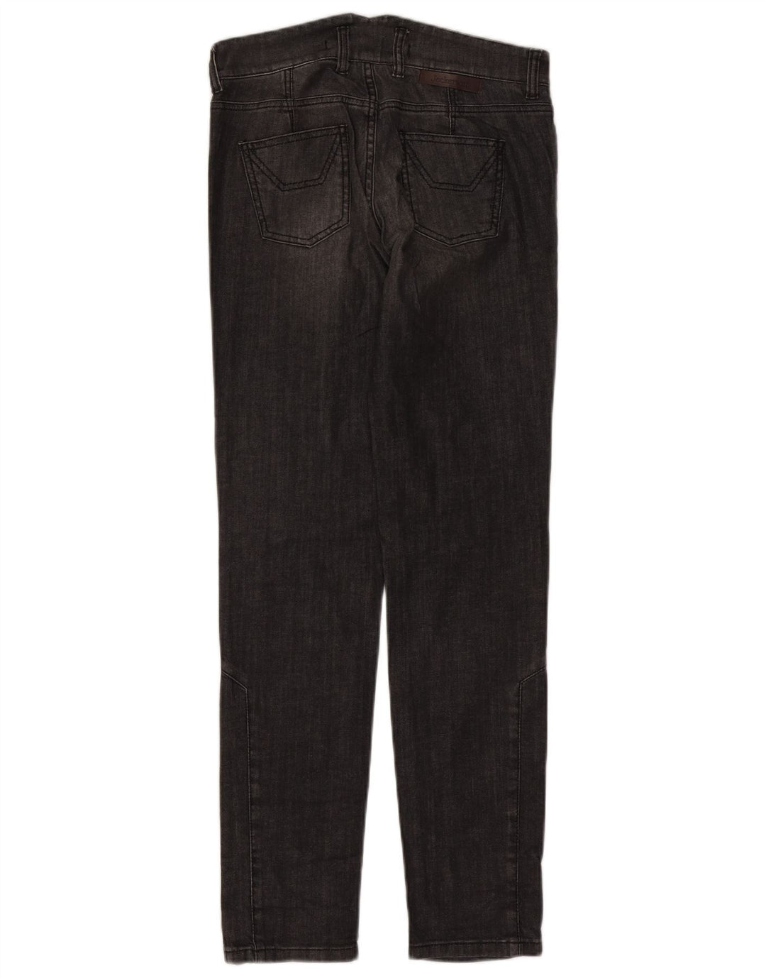 Jeans slim da donna Jeckerson W27 L29 cotone nero