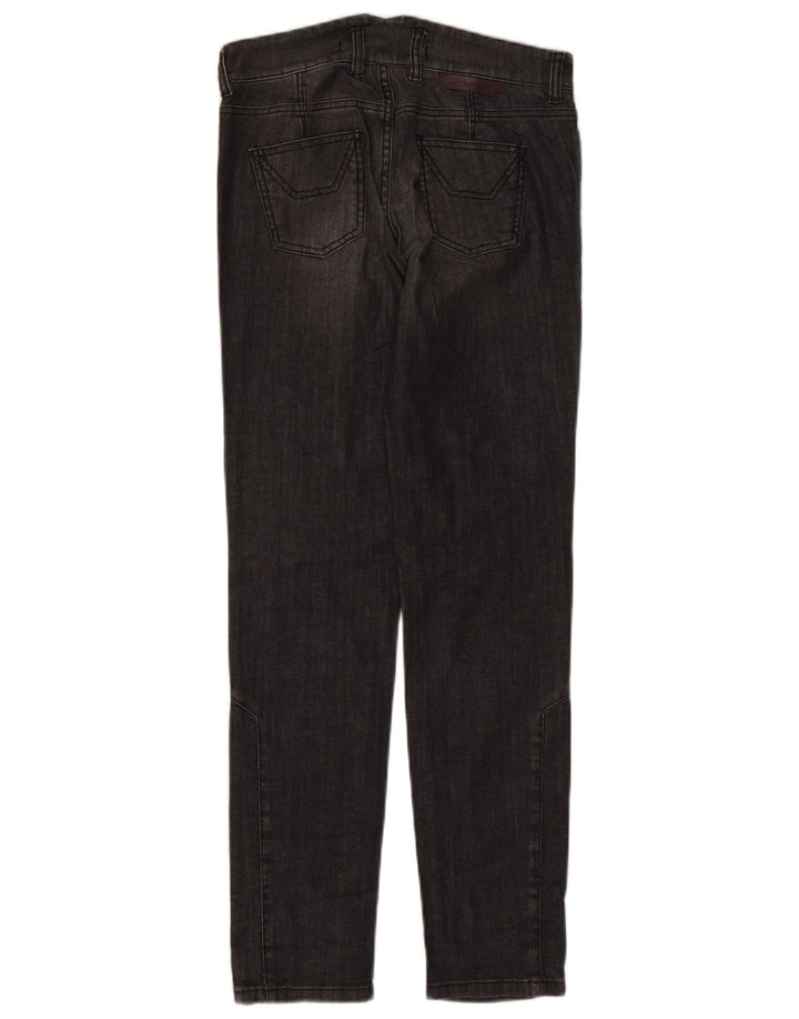 Jeans slim da donna Jeckerson W27 L29 cotone nero