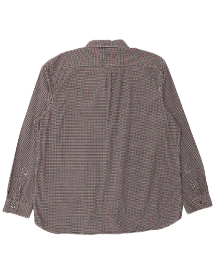 Camicia Timberland da uomo vestibilità regolare 3XL cotone a quadretti multicolore