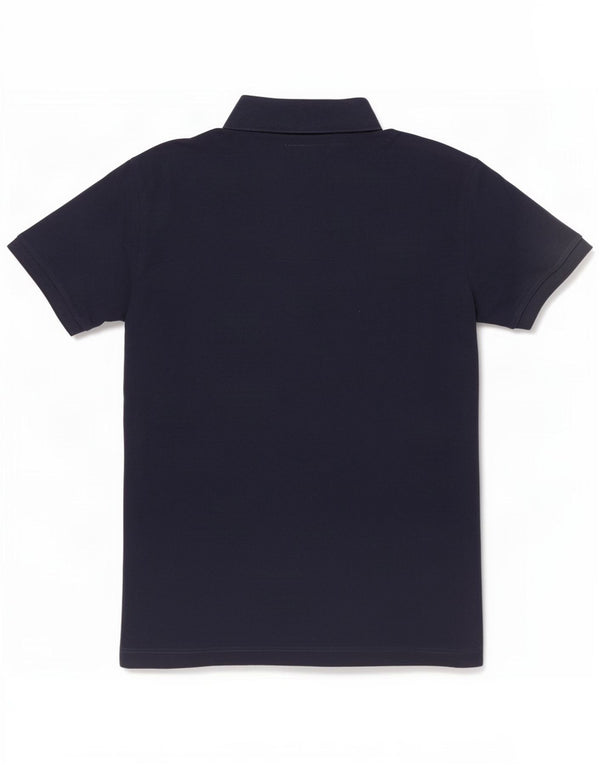 Polo Kappa da uomo grande blu navy