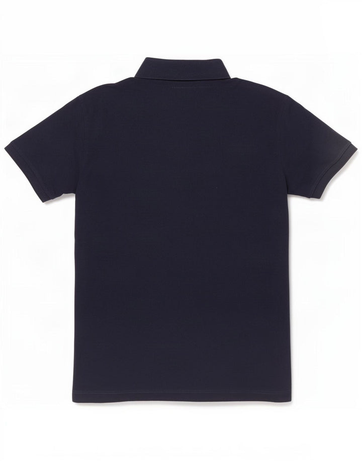Polo Kappa da uomo grande blu navy