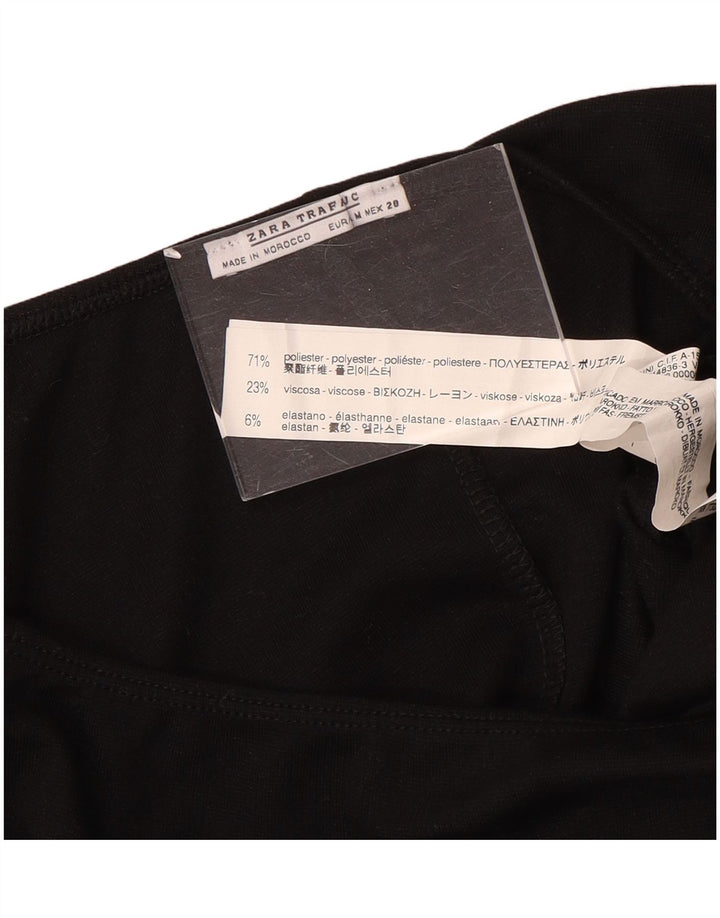 Body Zara da donna con maniche a 3/4 UK 12 medio poliestere nero