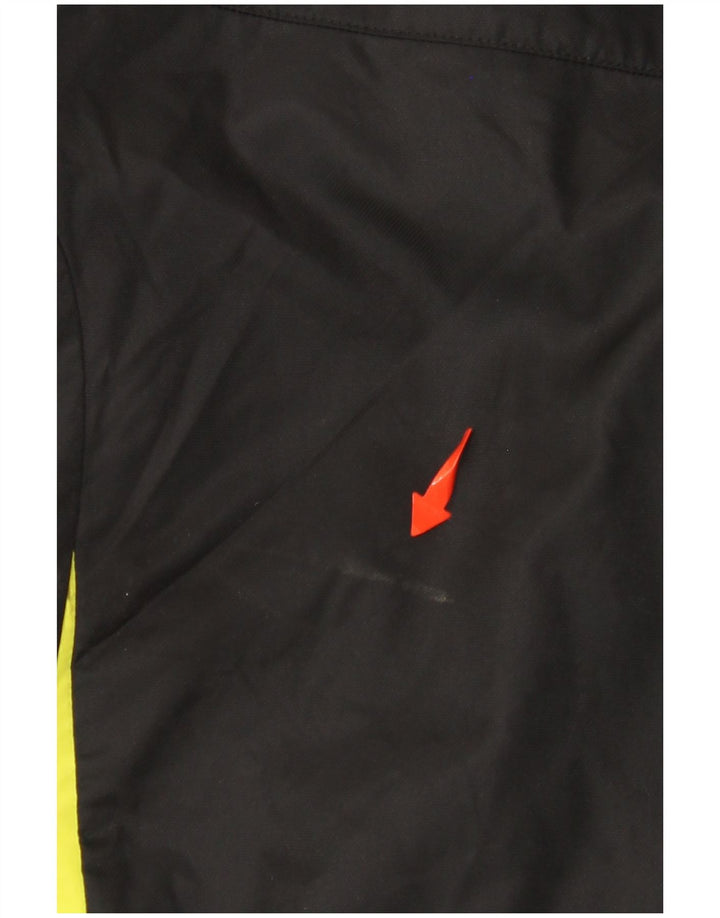 Giacca da tuta ADIDAS da ragazzo 11-12 anni in nylon color block nero