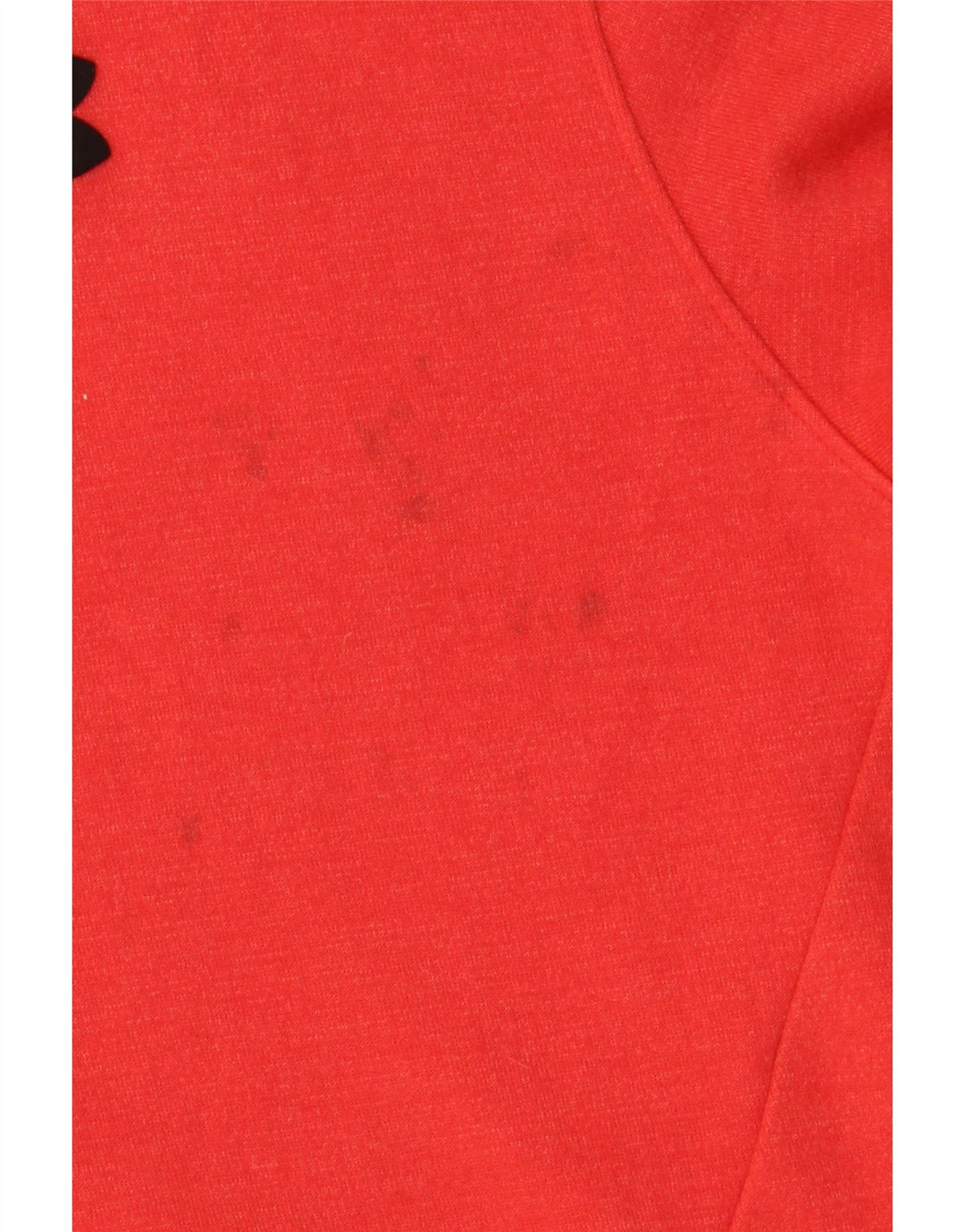 Felpa con cappuccio da bambino UNDER ARMOUR 15-16 anni XL in cotone rosso