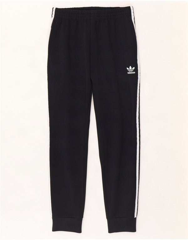 Pantaloni da tuta da uomo Adidas Joggers medio poliestere nero