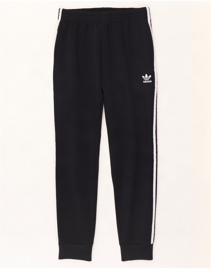 Pantaloni da tuta da uomo Adidas Joggers medio poliestere nero