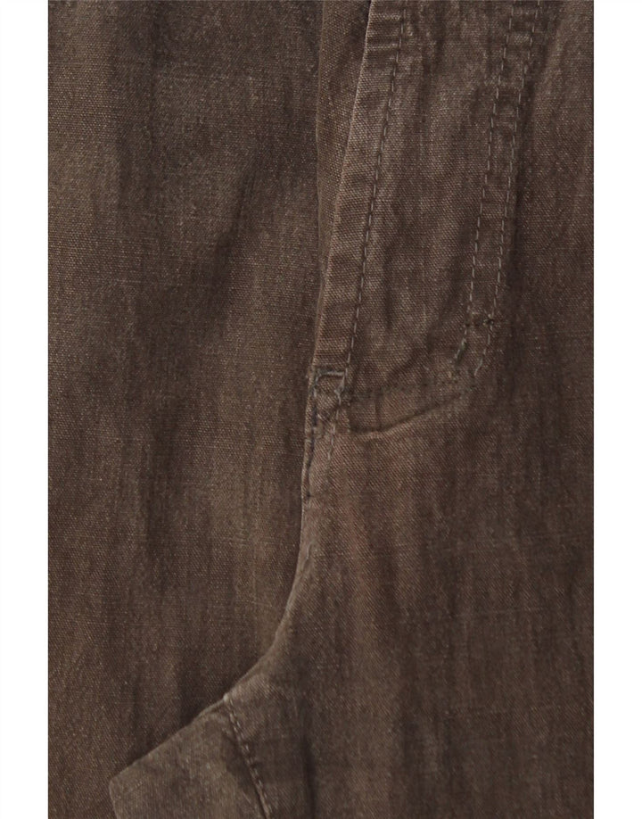 Pantaloni Casual Dritti Uomo TRUSSARDI IT 50 Large W34 L29 Marrone