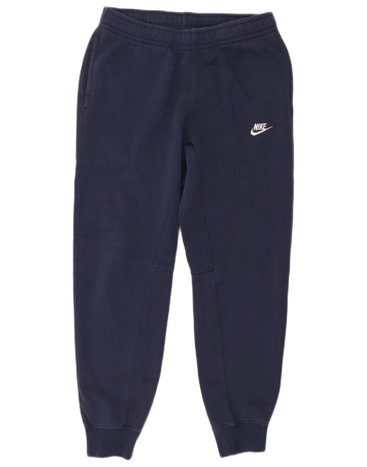 Pantaloni da tuta da uomo Nike Joggers medio cotone blu navy