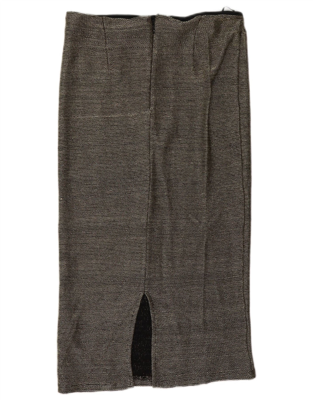 Gonna longuette da donna Topshop UK 12 media W32 poliestere nero