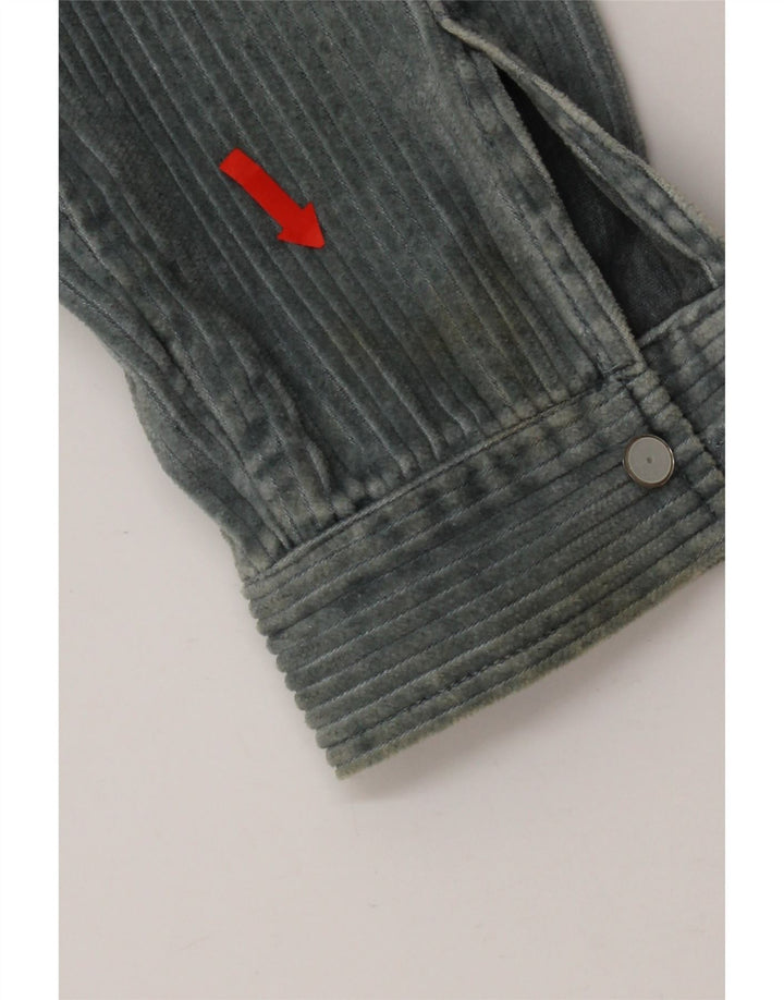 Giacca da uomo in velluto a coste Billabong UK 38 Cotone blu medio