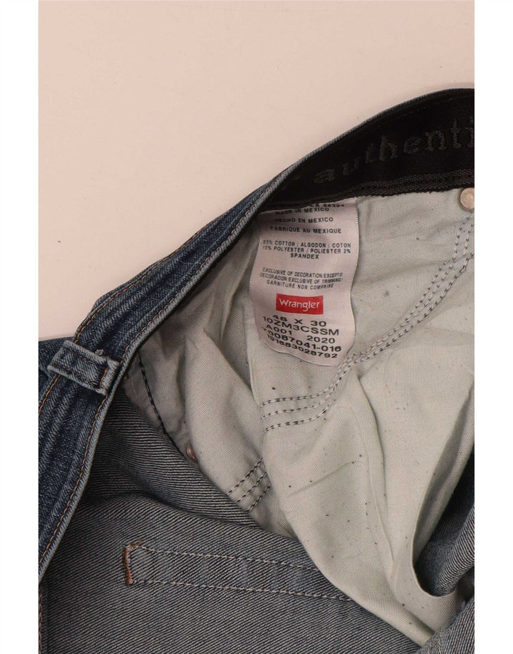Jeans dritti da uomo Wrangler W48 L30 cotone blu