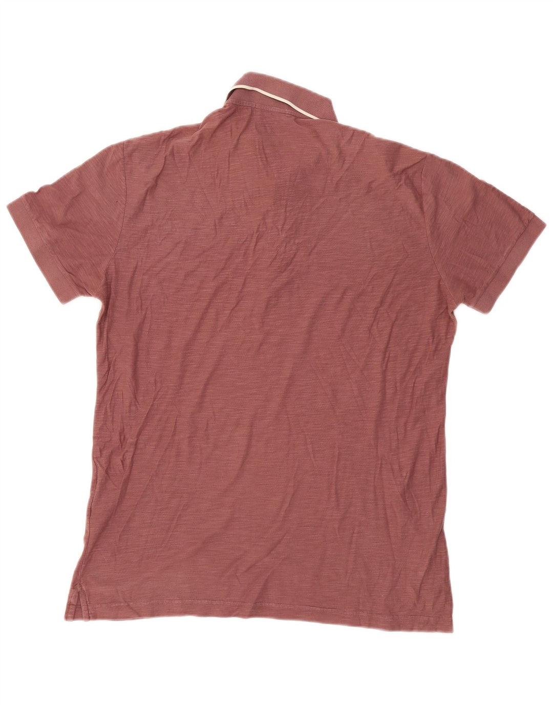 Polo da uomo Brooksfield IT 52 Large Maroon Cotton Classic