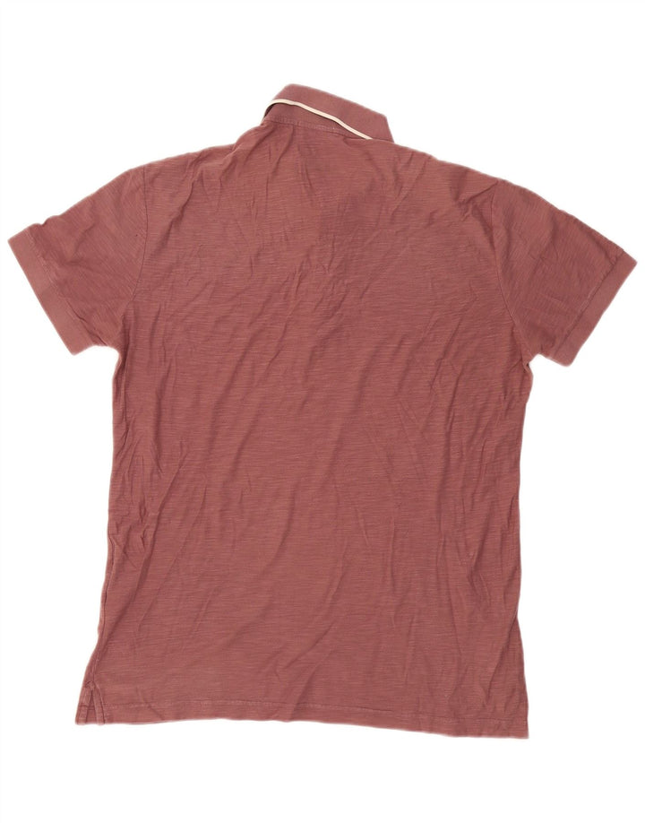 Polo da uomo Brooksfield IT 52 Large Maroon Cotton Classic