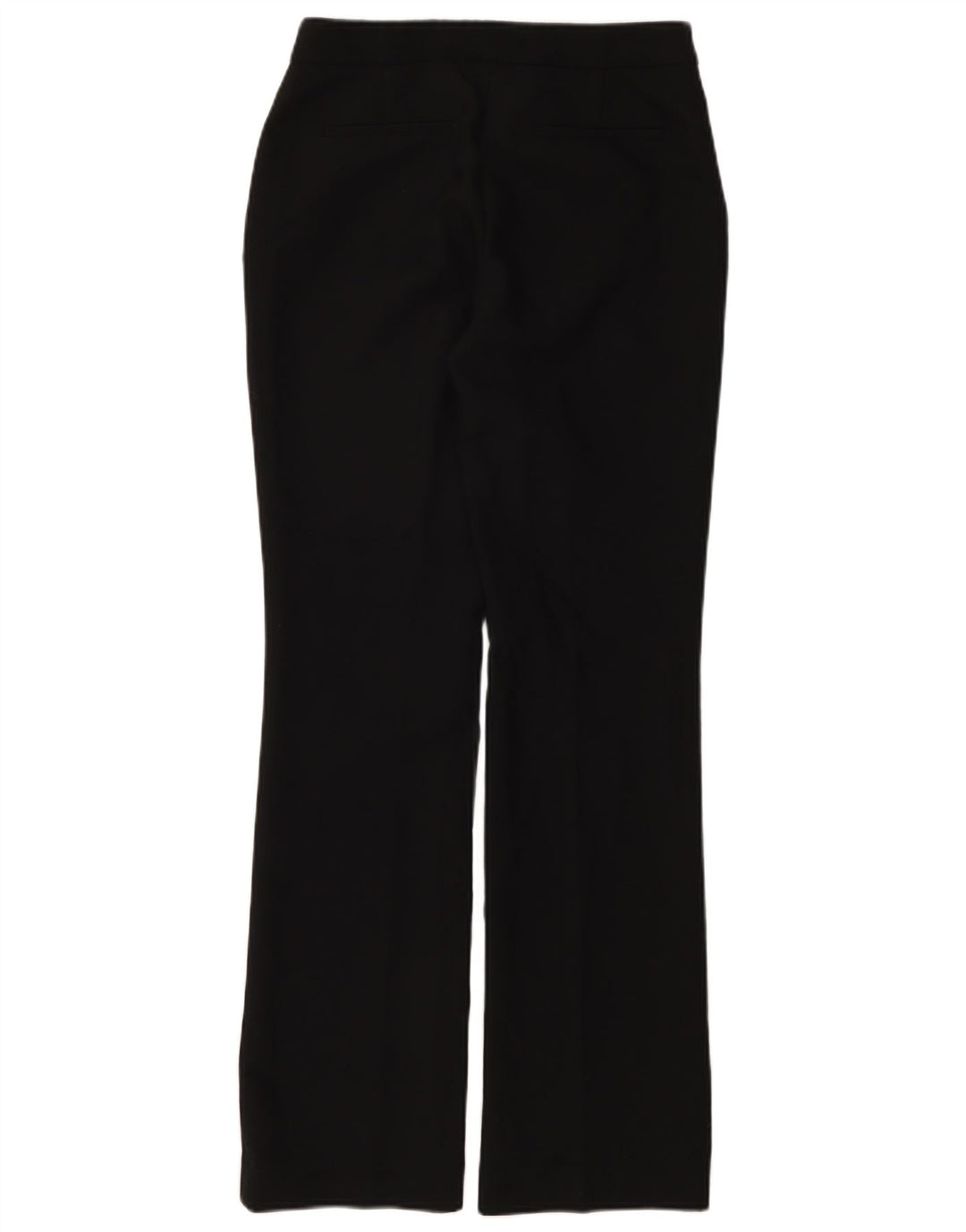 Pantaloni da completo da donna ZARA Bootcut piccoli W26 L32 poliestere nero