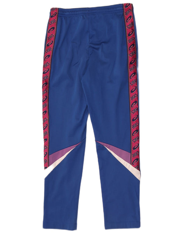 Pantaloni da tuta con grafica Asics da uomo, colore blu medio