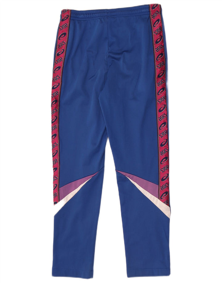 Pantaloni da tuta con grafica Asics da uomo, colore blu medio