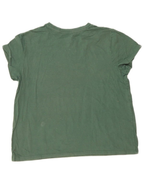 T-shirt da donna Levi's Top UK 16 grande verde
