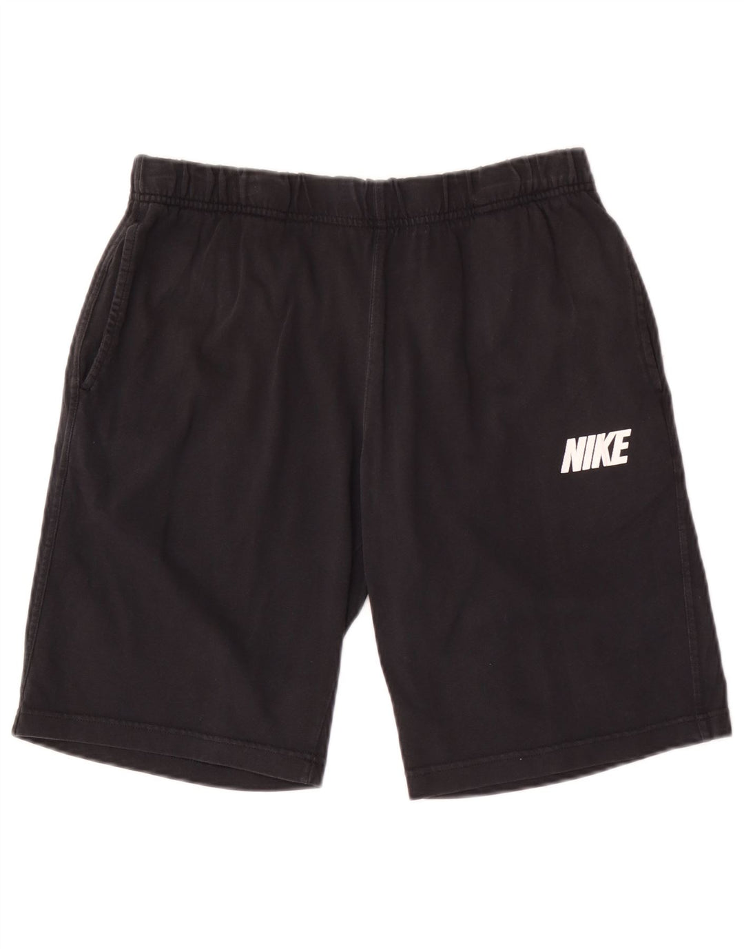 Pantaloncini sportivi Nike da uomo con grafica media in cotone nero