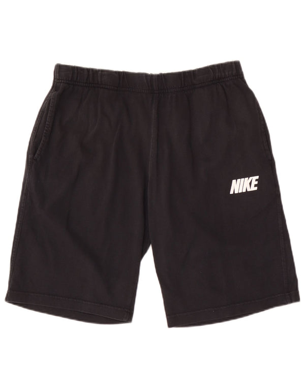 Pantaloncini sportivi Nike da uomo con grafica media in cotone nero