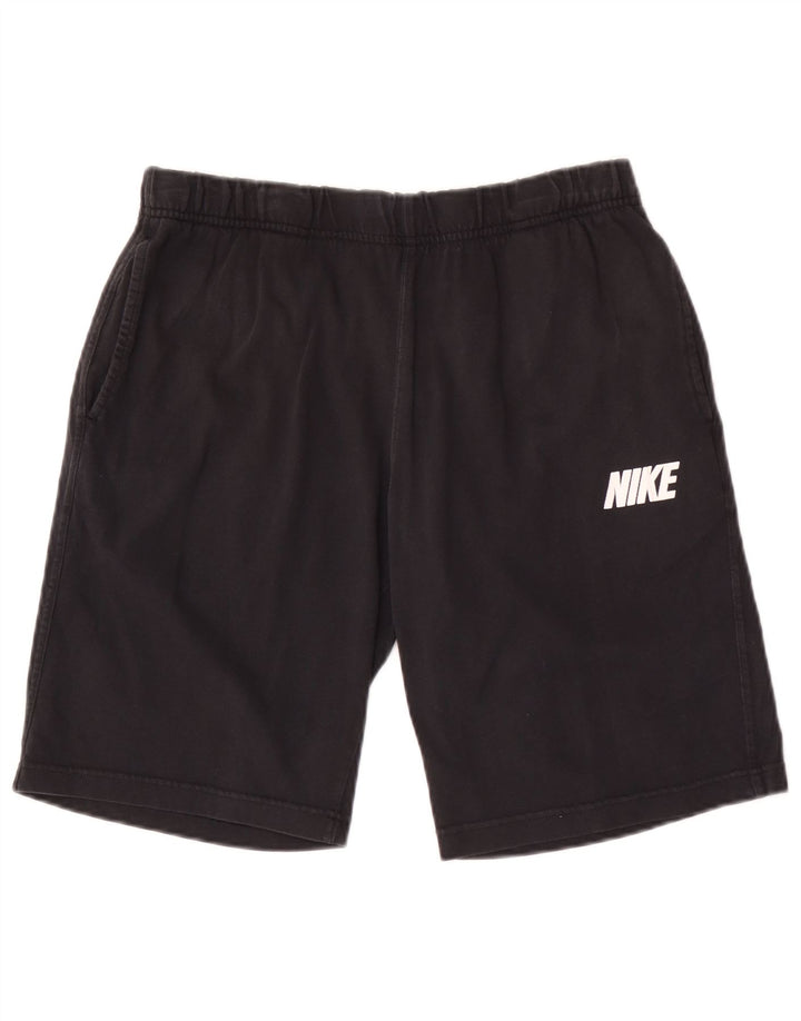 Pantaloncini sportivi Nike da uomo con grafica media in cotone nero