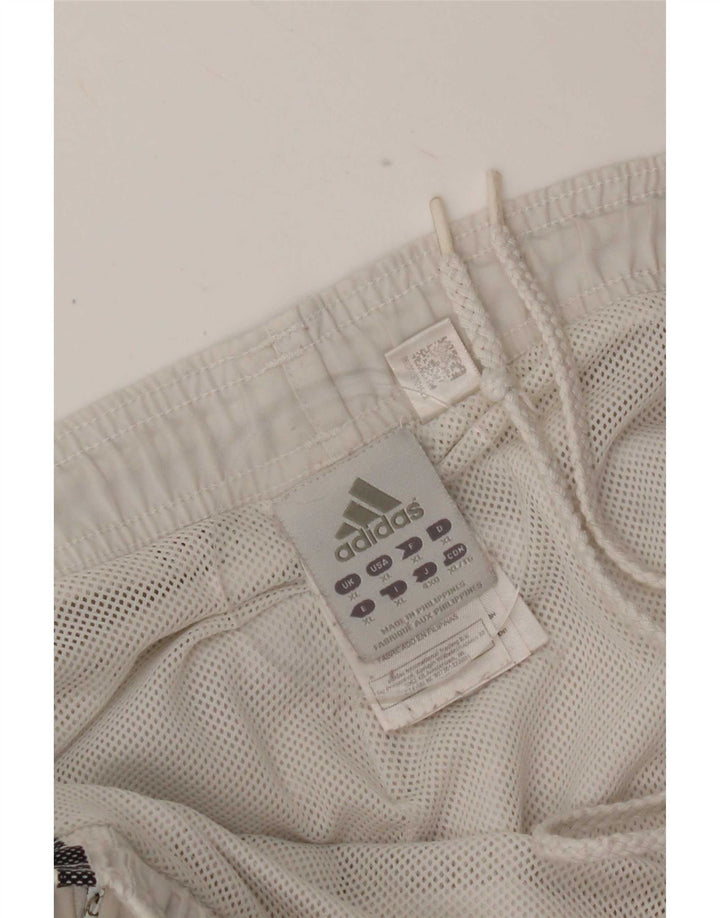 Pantaloncini sportivi da uomo Adidas Bermuda XL poliestere bianco