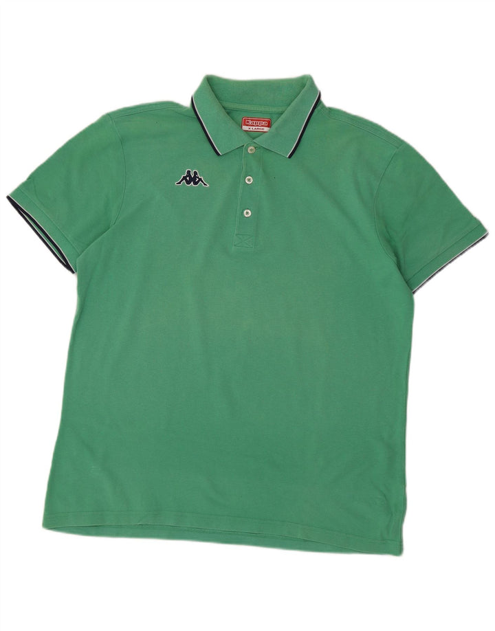 Polo Kappa da uomo XL verde