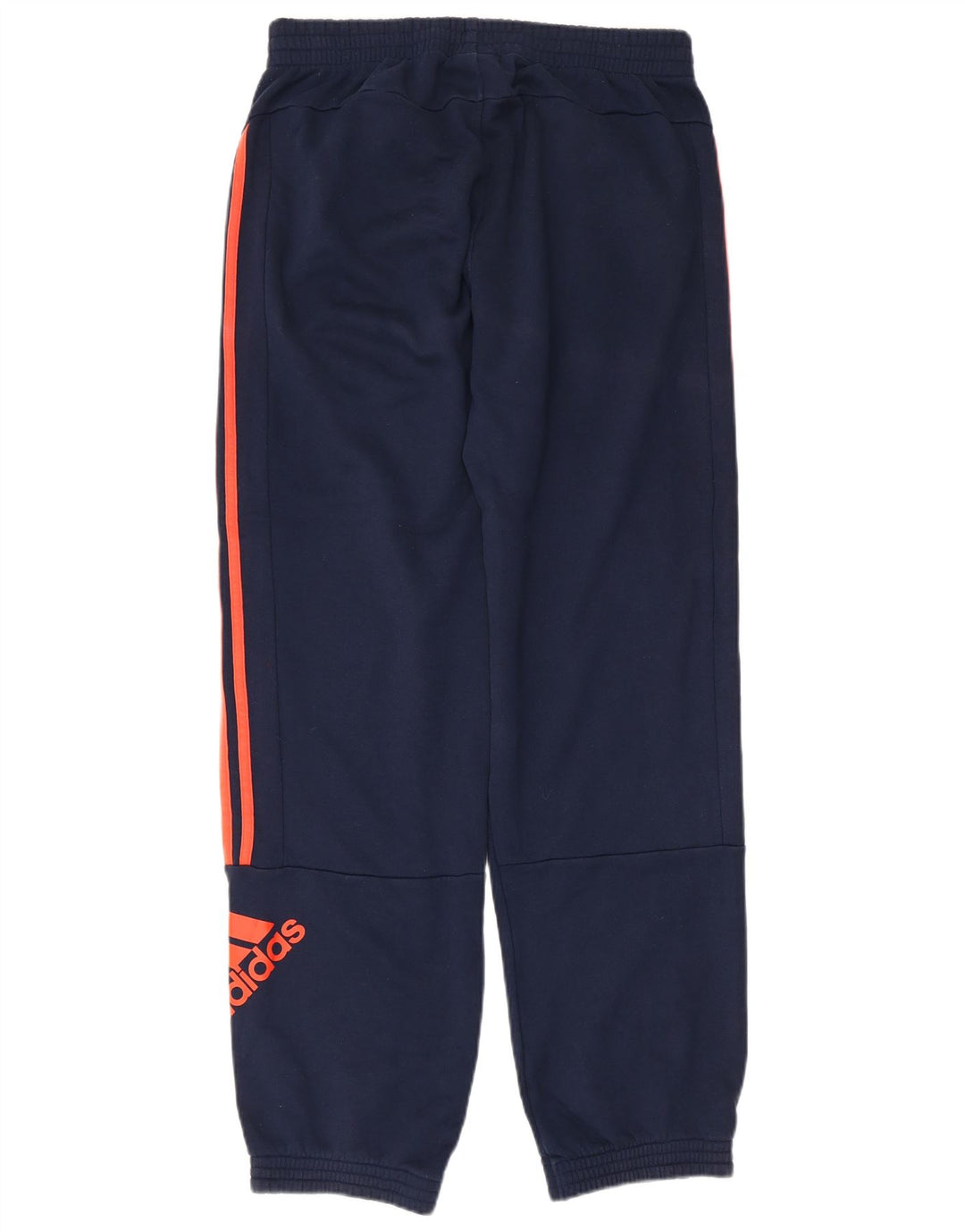 Pantaloni da tuta grafica da uomo Adidas Joggers medi in cotone blu navy