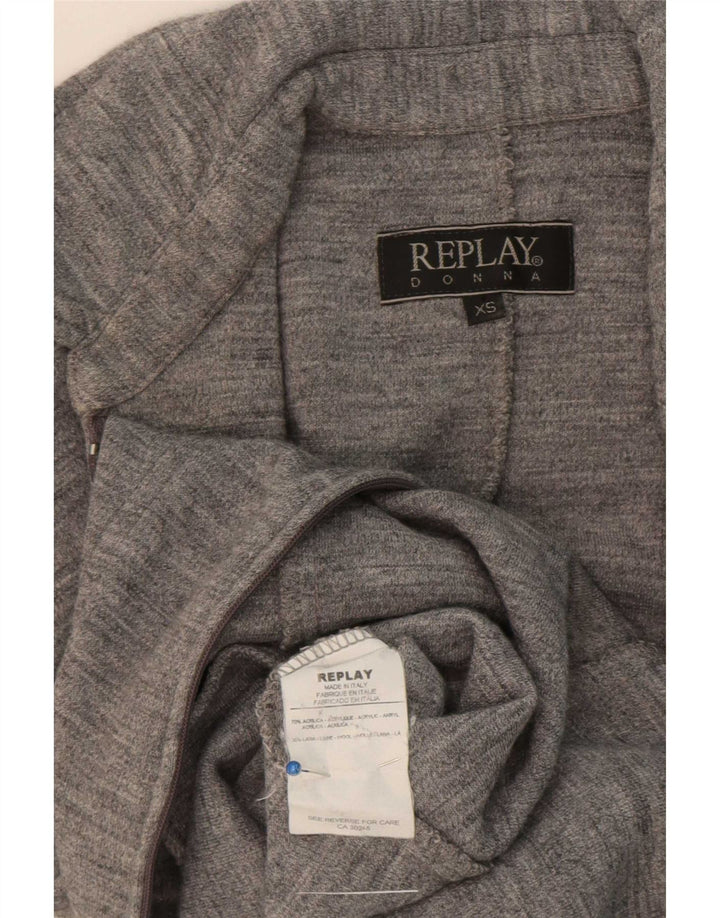 Tuta da donna Replay UK 4 XS in acrilico grigio
