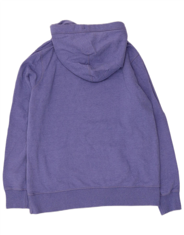 Felpa con cappuccio oversize da donna Fat Face UK 12 Cotone viola medio