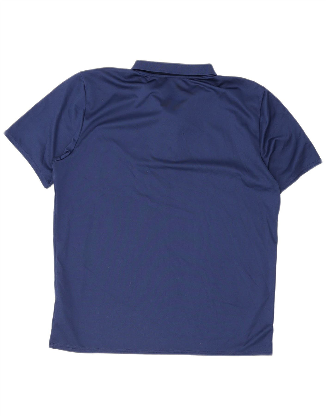 Polo da uomo Umbro XL in poliestere blu navy
