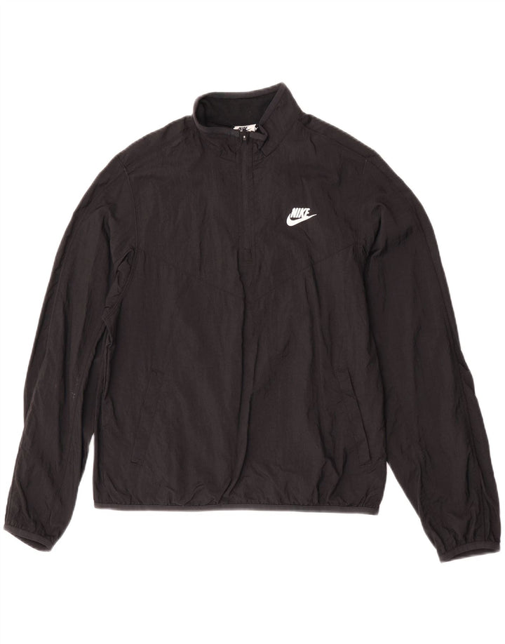 Giacca da ginnastica Nike da ragazzo con grafica pullover, 13-14 anni, XL, nylon nero