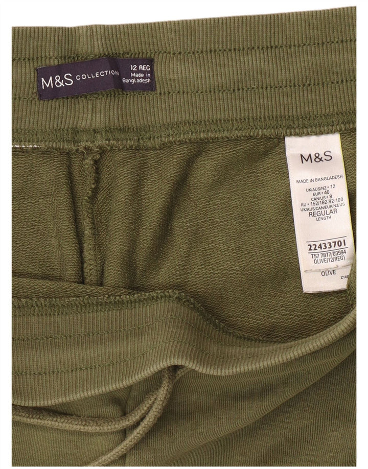 Pantaloni da tuta da donna Marks & Spencer Joggers UK 12 Medium Khaki