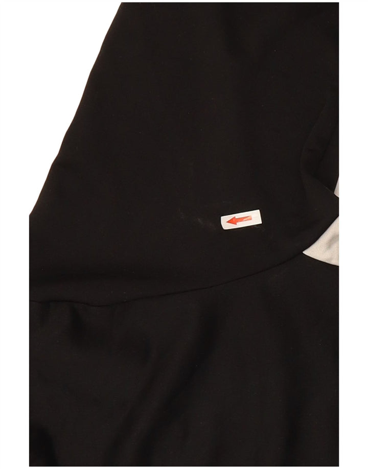 Giacca da ginnastica da uomo Adidas, giacca grande, in poliestere color block nero
