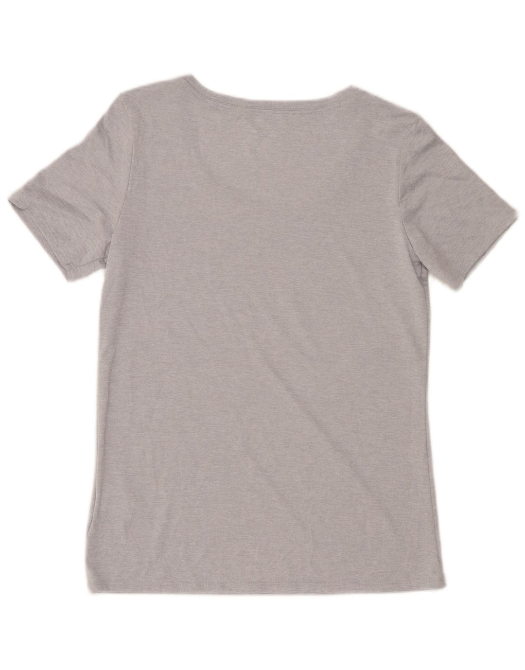 T-shirt Nike Dri Fit da donna, taglia UK 10, piccola, in poliestere chiazzato grigio