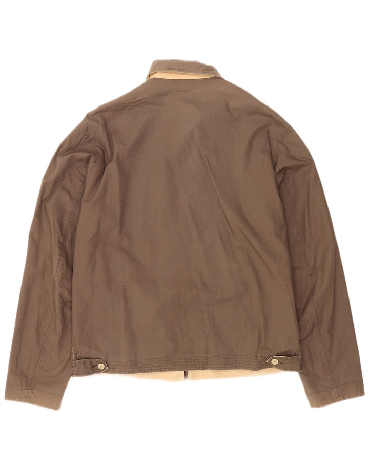 Giacca reversibile da uomo Ferre UK 38 Cotone beige medio