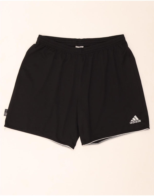 Pantaloncini sportivi ADIDAS Climalite da uomo XL poliestere nero