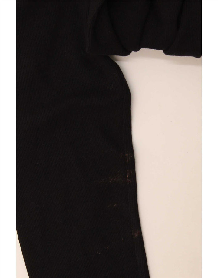 Top Zara da donna a maniche lunghe UK 14 grande nero