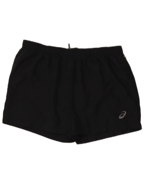 Pantaloncini sportivi ASICS da uomo 2XL poliestere nero