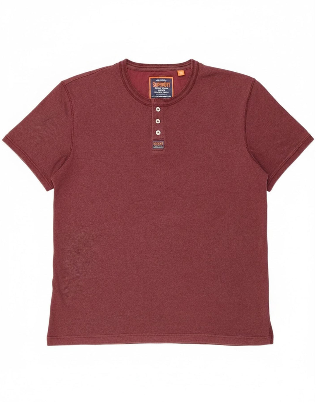 T-shirt da uomo Superdry Top 2XL Bordeaux
